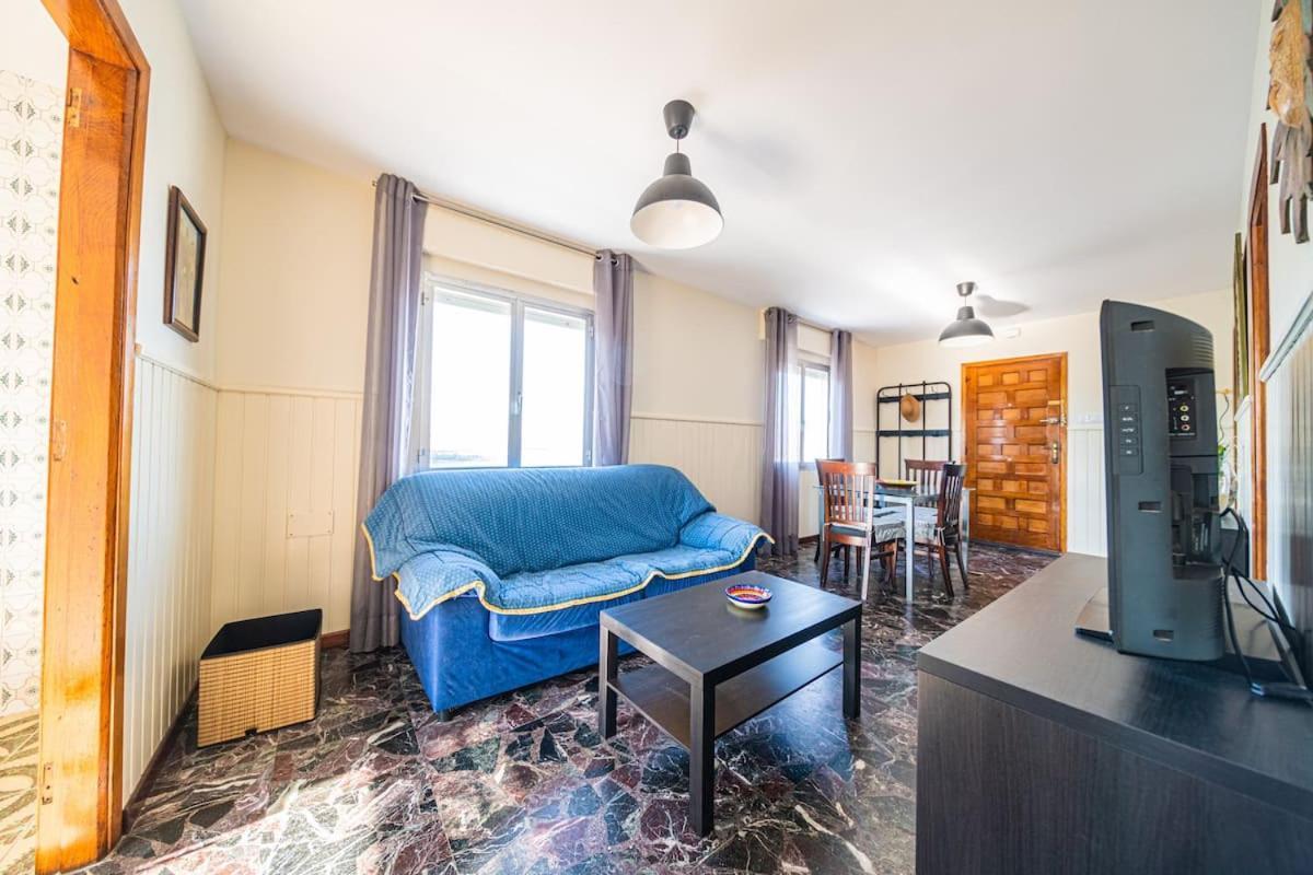 Apartamento Centrico Con Vistas Al Mar Villanueva De Arosa Bagian luar foto